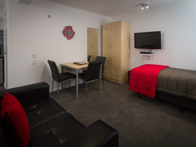 large access studio extra bed